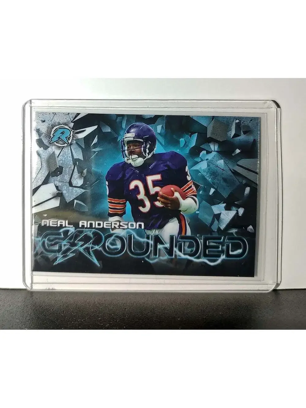 Neal Anderson 2023 Topps Resurgence Grounded NFL #RG-3 Card Chicago Bears